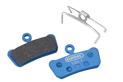 Caja Balata Organica ELVEDES (10 Pares) Para Avid XO Trail SRAM Guide