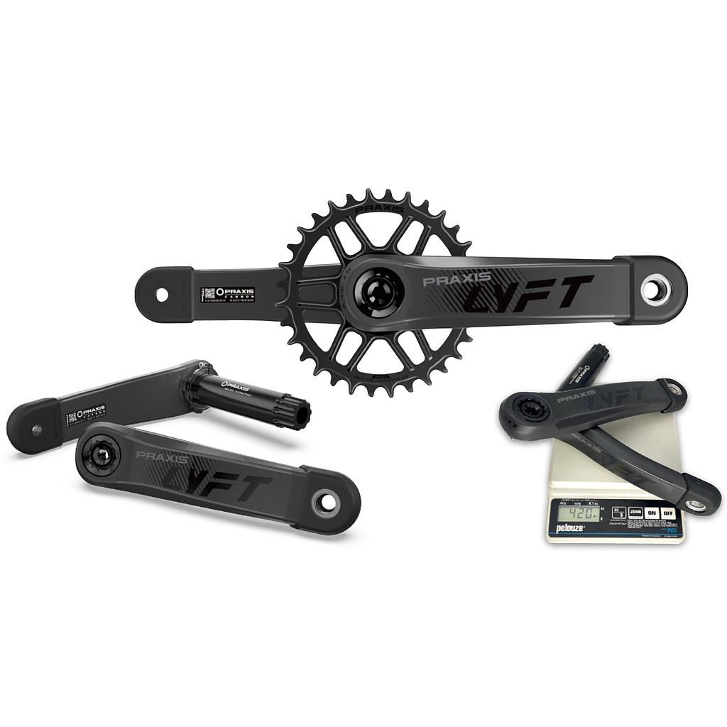 PAR DE BIELAS PRAXIS G2 LYFT M30-THRU DM | CARBON | 170MM