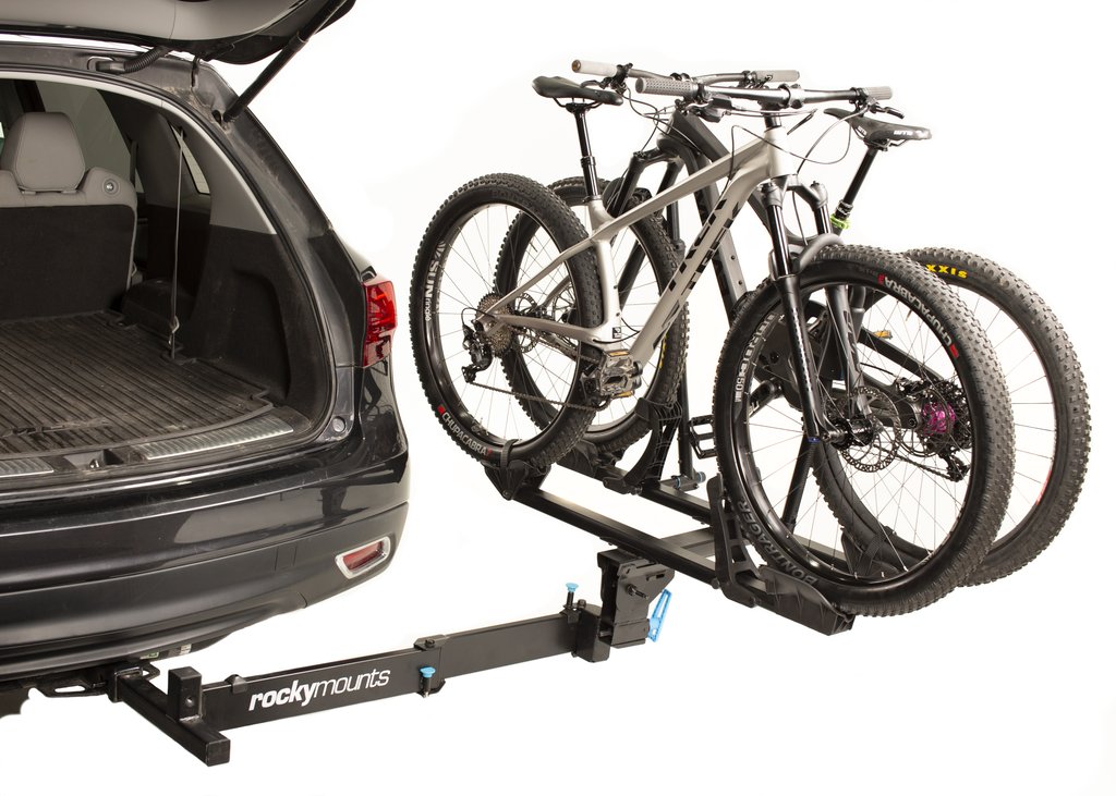 ROCKYMOUNTS, RACK DE TIRON ABATIBLE BACKSTAGE 2" PARA 2 BICIS  