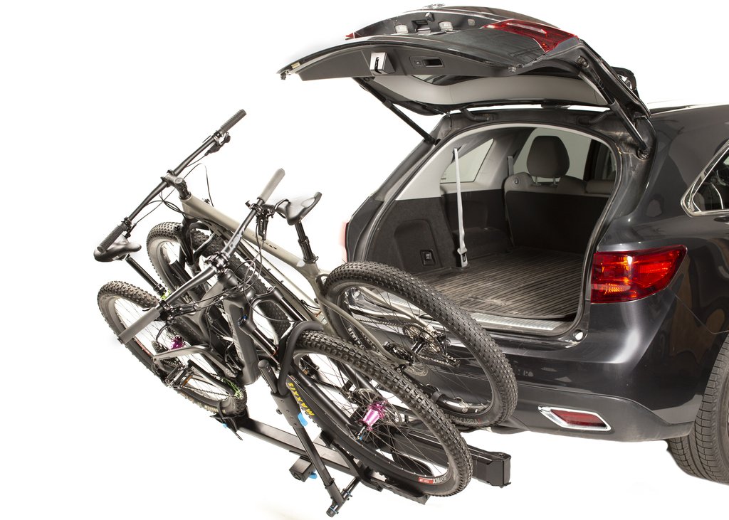 ROCKYMOUNTS, RACK DE TIRON ABATIBLE BACKSTAGE 2" PARA 2 BICIS  