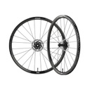 JUEGO DE RINES FFWD OUTRIDE RUTA/GRAVEL ALU DT350 12x100mm & 12x142mm (HG) NEGRO MATTE