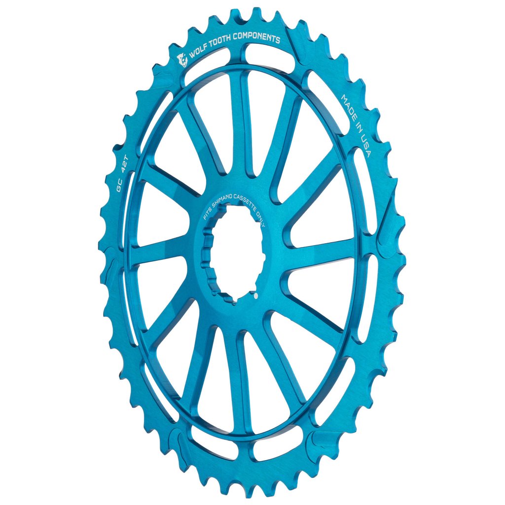 WOLFTOOTH ENGRAN CASSETTE GC 42T AZUL P/SRAM