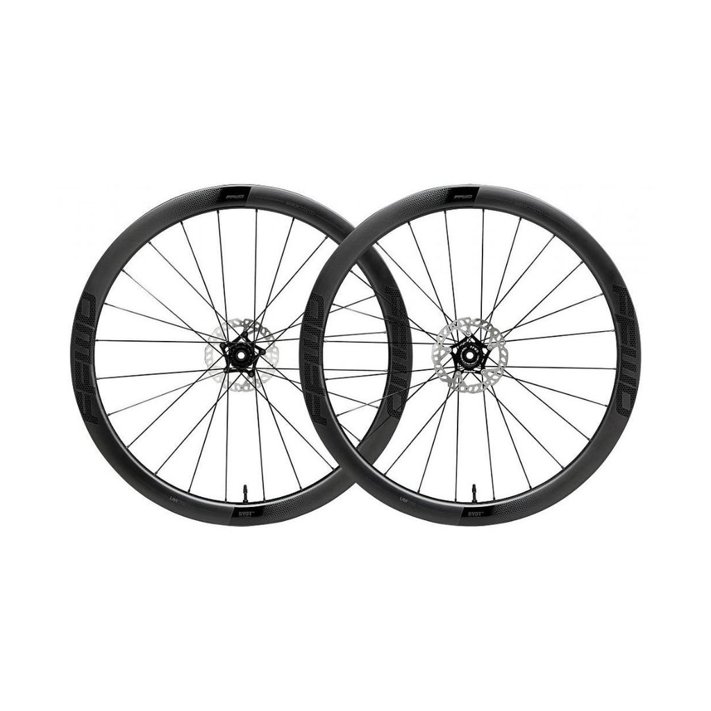 JUEGO DE RINES FFWD RYOT (44MM) FULL CARBON FFWD (HG) NEGRO MATTE