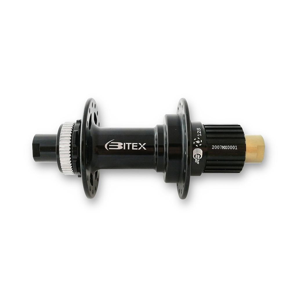 MAZA TRASERA BITEX ´23 BX212 CL BOOST 12x148MM NEGRA 32H "J" MS