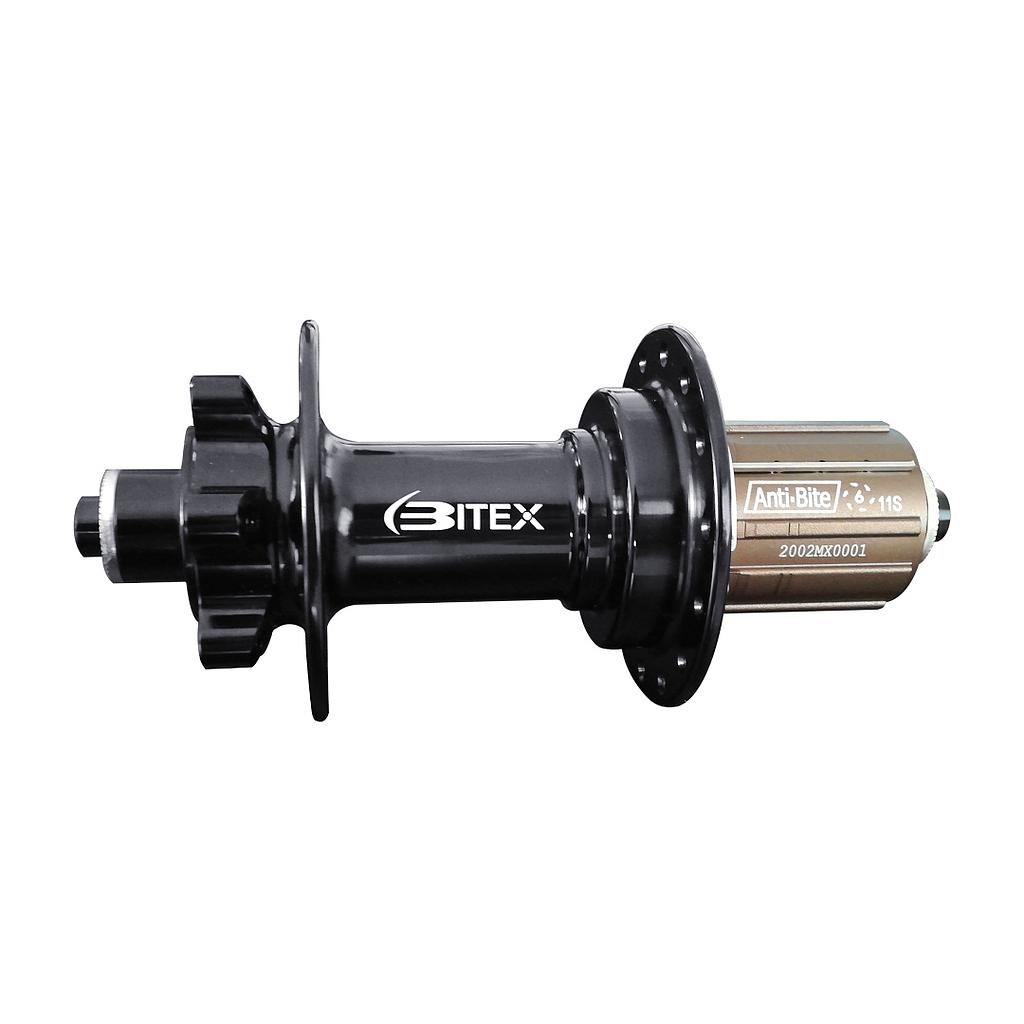 MAZA TRASERA MTB BITEX ´23 BX211 6B BOOST QRx141MM NEGRA 32H "J" HG