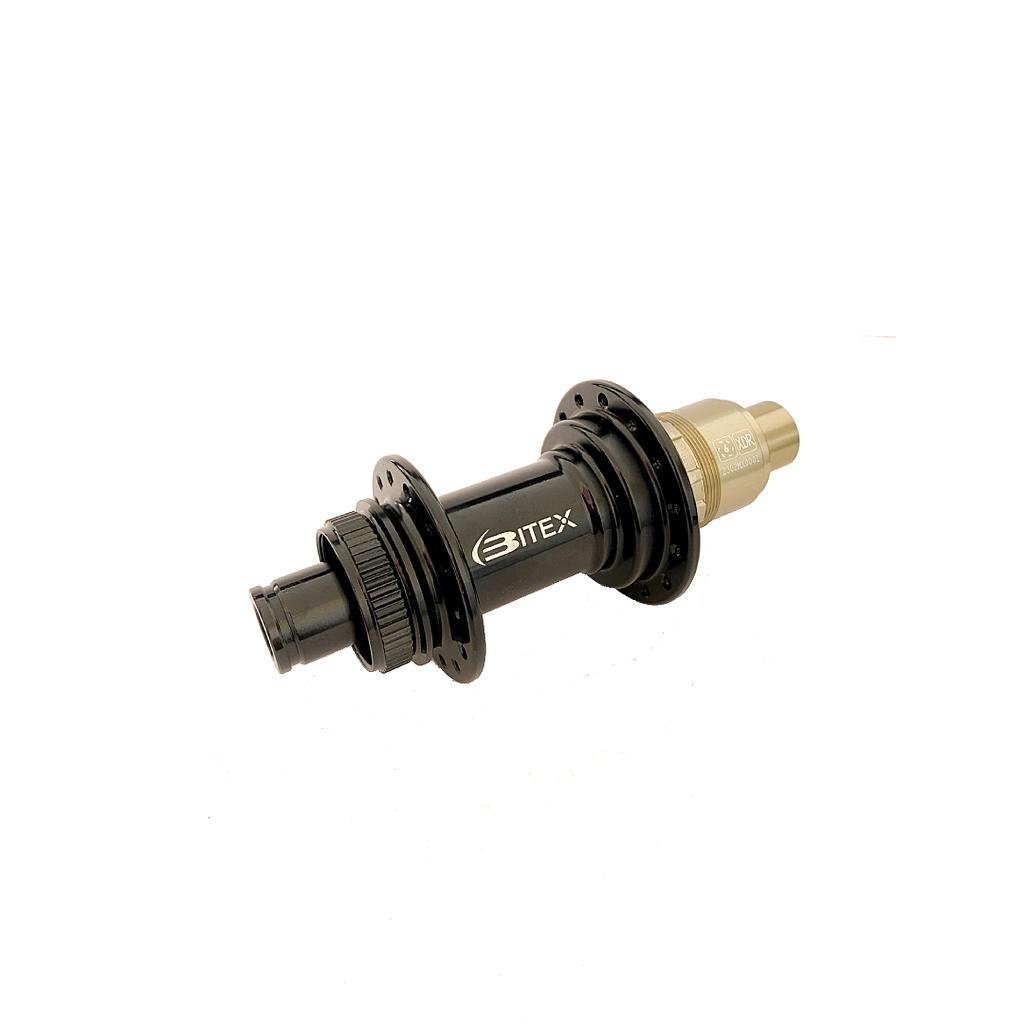 MAZA TRASERA RUTA BITEX ´23 BX106R DISC CL 12x142MM NEGRA 28H "J" XDR (EZO)