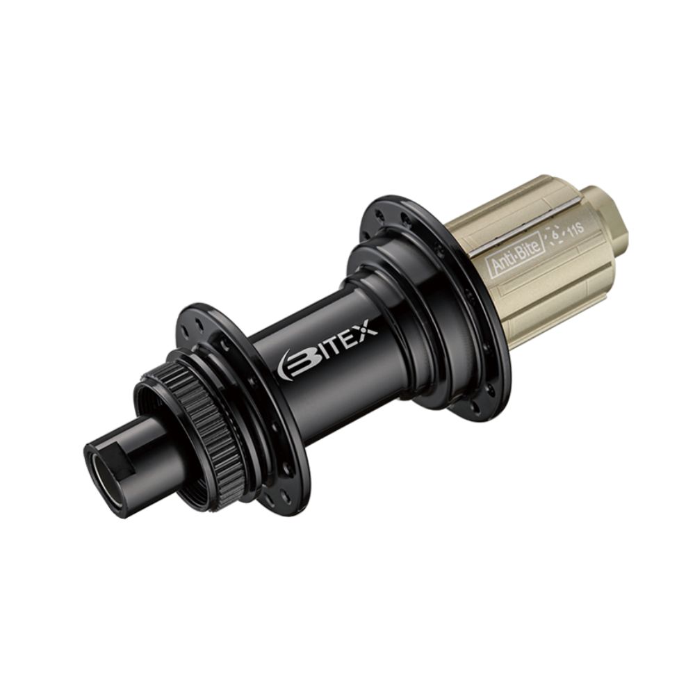 MAZA TRASERA RUTA BITEX ´23 BX106R DISC CL 12x142MM NEGRA 32H "J" HG (EZO)