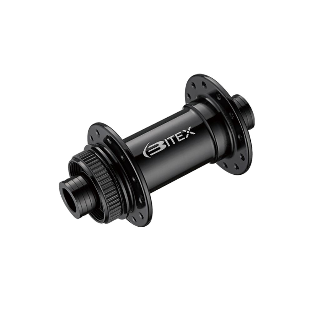 MAZA DELANTERA RUTA/GRAVEL BITEX ´23 BX106F DISC CL 12x100MM NEGRA 24H "J" (EZO)