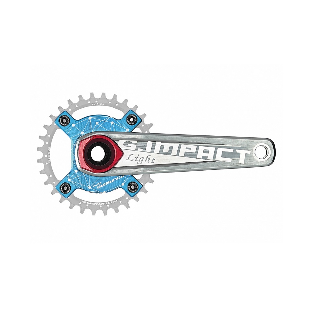 JGO DE BIELAS FOURIERS CK-GXP11 ALUMINIO 170 MM PF