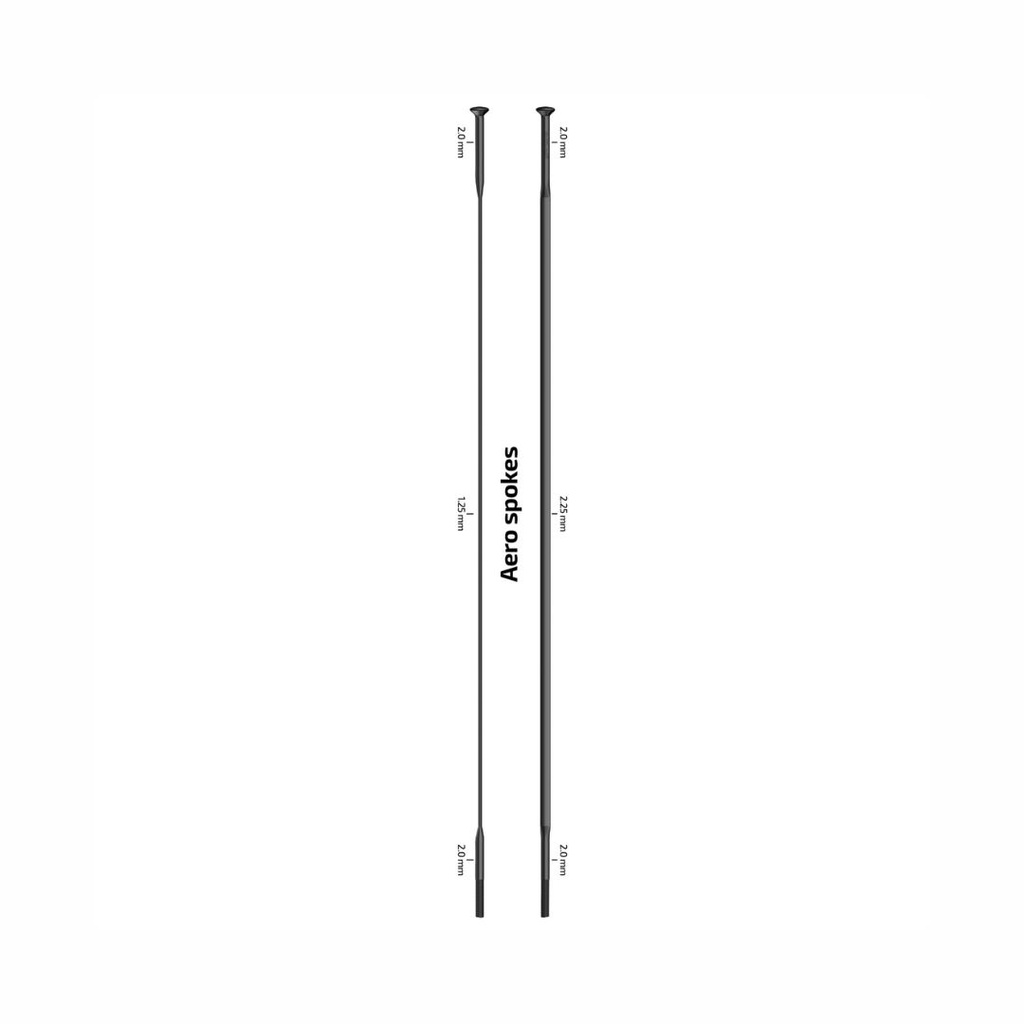 RAYO SAPIM CX-SPRINT "Straight Pull" NEGRO
