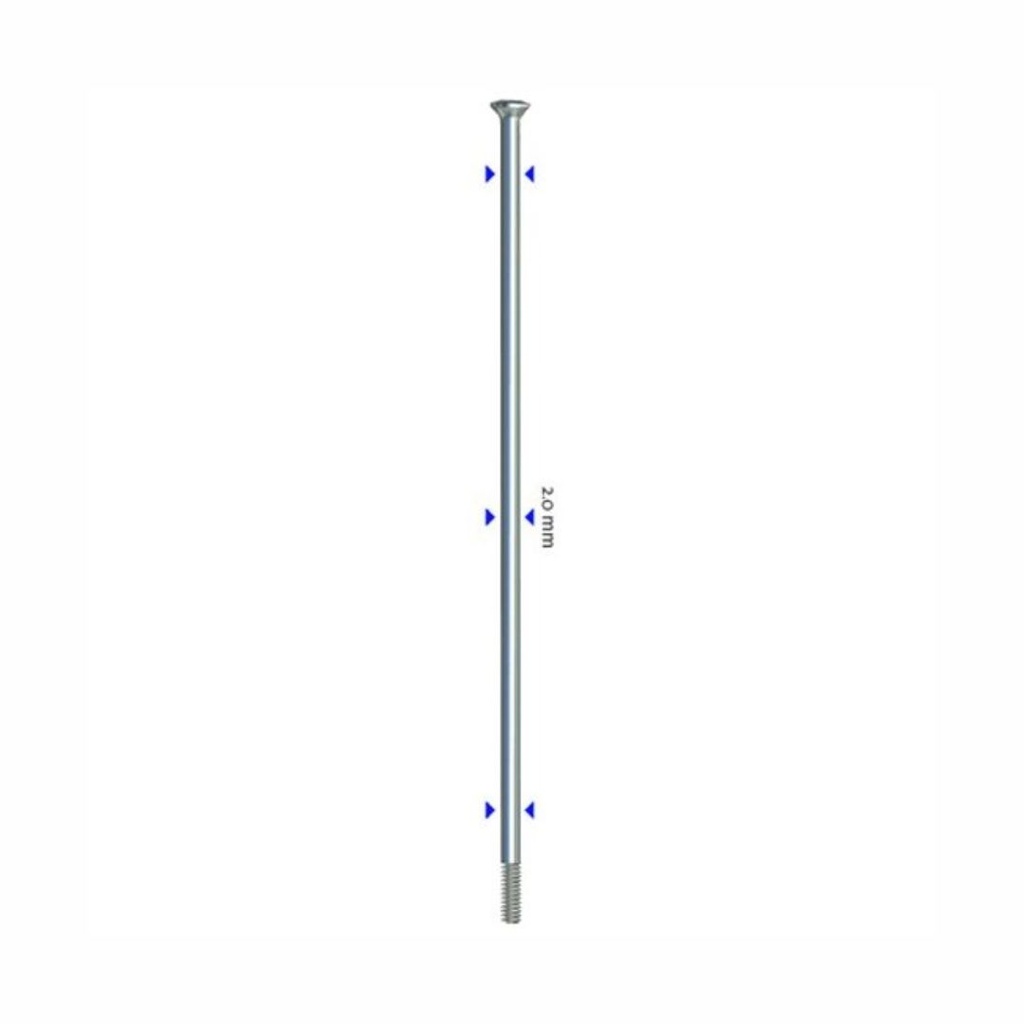 RAYO SAPIM LEADER "Straight Pull" PLATA