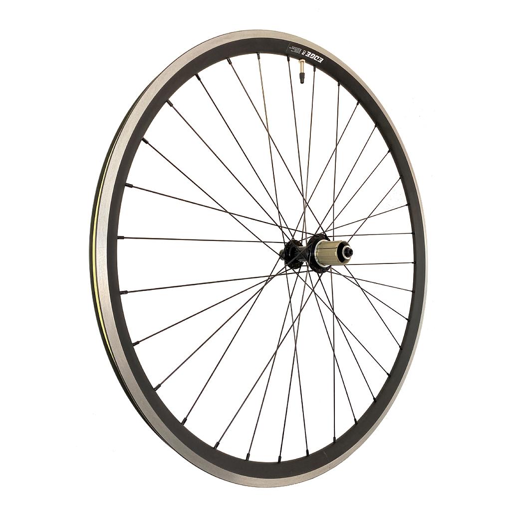 RIN TRASERO RUTA RYDE EDGE-R25 32H (PISTA DE FRENO) EJE QRx130MM