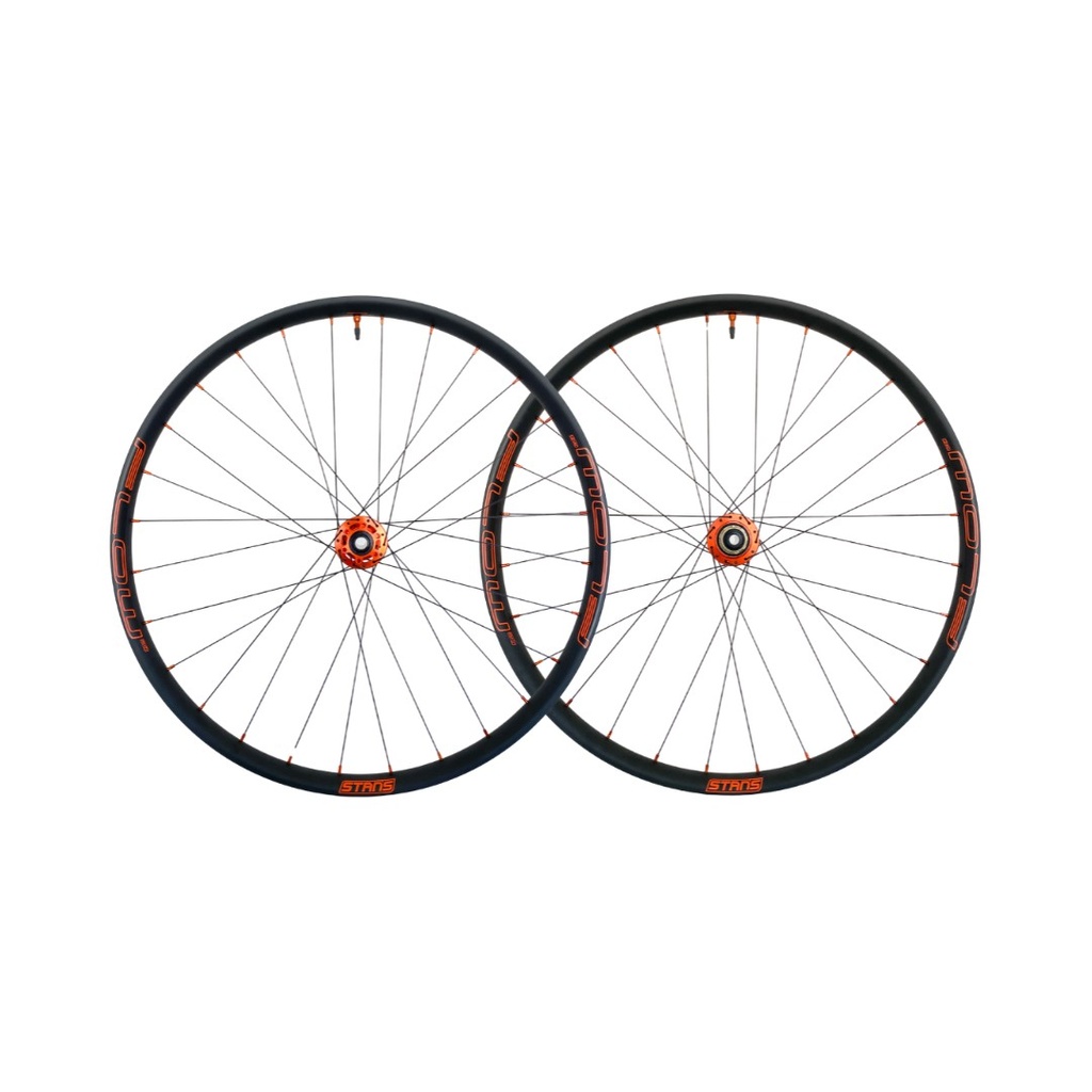 JUEGO DE RINES STAN'S FLOW MK4 29" 28H BITEX BOOST (XD) EDICION ESPECIAL NARANJA