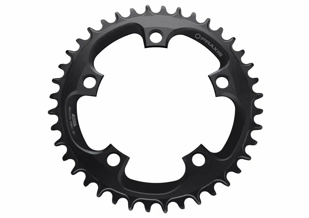 MONOPLATO PRAXIS GRAVEL/RUTA 38T 110BCD 1X 10/11/12v