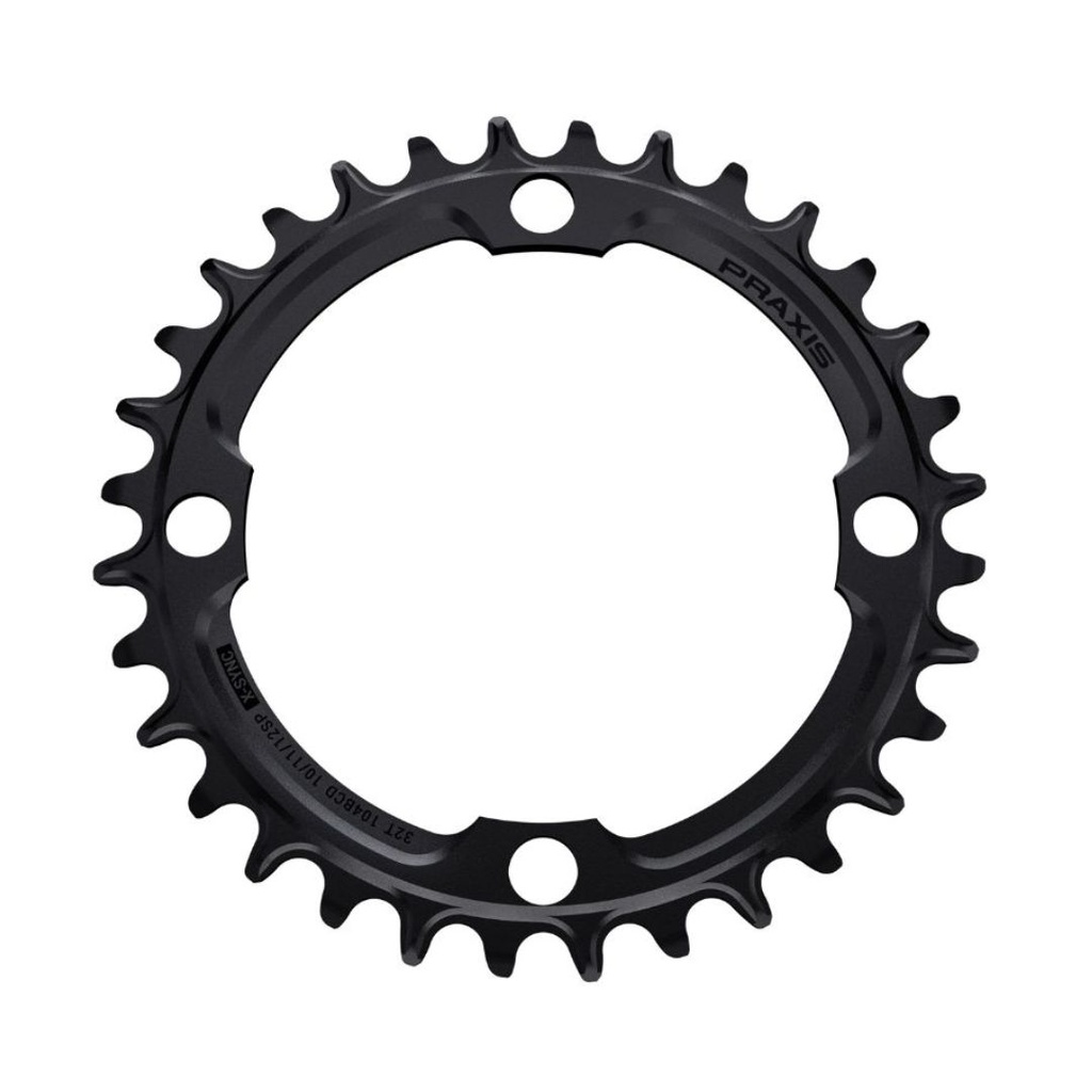 MONOPLATO PRAXIS MTB 32T 104BCD N/W(10/11/12V) NEGRO