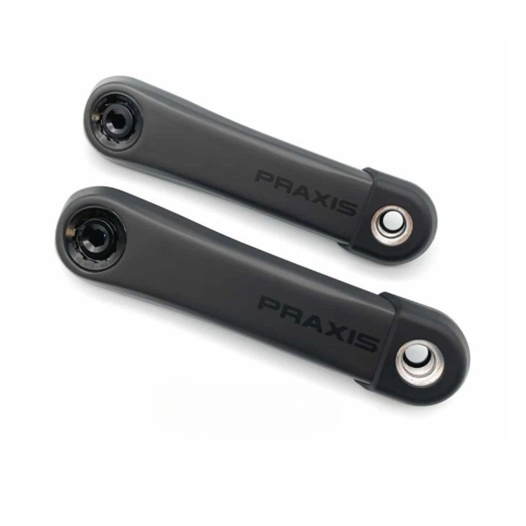 PAR DE BIELAS PRAXIS eCRANK SET M30 MOUNTAIN CARBON - 160mm