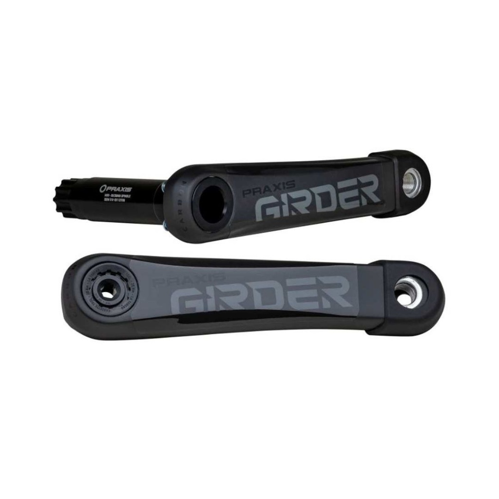 PAR DE BIELAS PRAXIS G2 GIRDER M30 DM | CARBON | 170MM