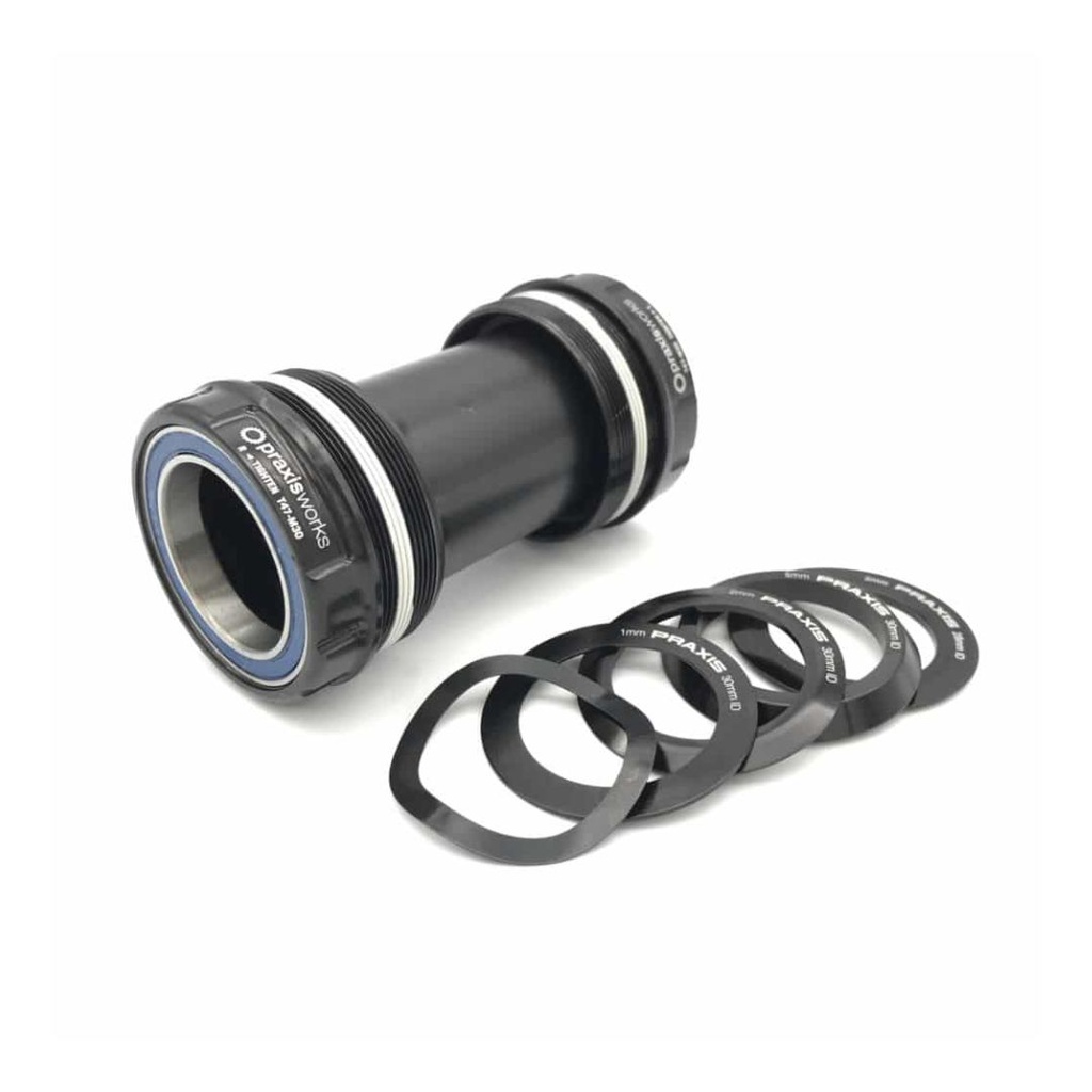 TAZAS DE CENTRO PRAXIS M30 - T47 E.B. 68/73MM (RUTA/MTB)