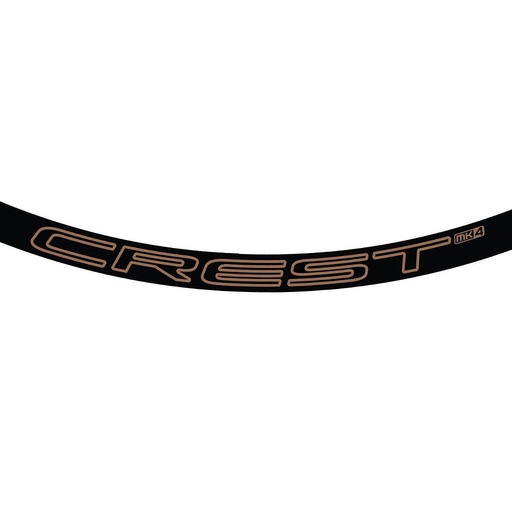 [SN-PR1356] CALCOMANIAS ARO CREST MK4 29"  COBRE (P/1 ARO)