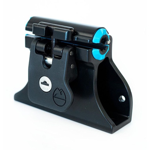 [RO-10880] ROCKYMOUNTS BAQUITA DROPTOP PARA EJE PASANTE, CON CANDADO PARA RIEL