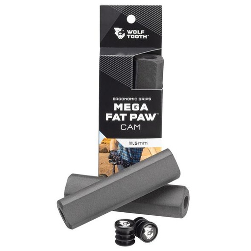 [WT-CAM-FATPAW-MEGA-BLK] PUÑOS WOLFTOOTH 11.5mm MEGA FATPAW CAM NEGRO