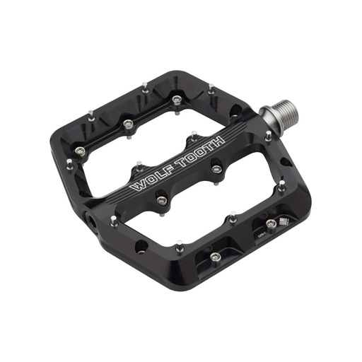 [WT-PDL-WF-LG-BLK] WOLFTOOTH PEDAL WAVEFORM NEGRO TALLA GRANDE (112MMX106MM)