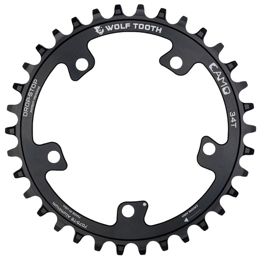 [WT-CAMO-AL38-B] WOLFTOOTH MONOPLATO CAMO 38T NEGRO