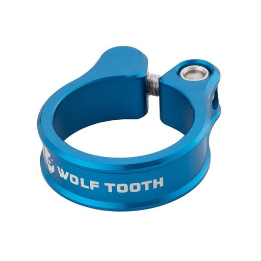 [WT-SC-39-BLU] WOLFTOOTH ABRAZADERA POSTE ASIENTO 38.6 MM AZUL