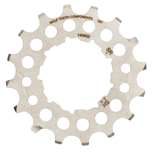 [WT-COG16] WOLFTOOTH ENGRAN CASSETTE 16T P/SHIMANO Y SRAM