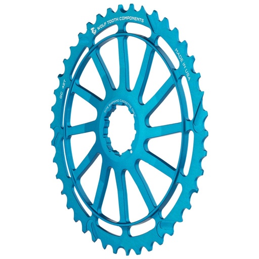 [WT-BLUGC42SRAM] WOLFTOOTH ENGRAN CASSETTE GC 42T AZUL P/SRAM