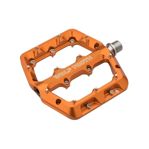 [WT-PDL-WF-SM-ORG] WOLFTOOTH PEDAL WAVEFORM NARANJA TALLA CHICA (105MMX99MM)