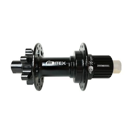 [BX-23BX211RN24-MS] MAZA TRASERA MTB BITEX ´23 BX211 6B BOOST 12x148MM NEGRA 24H "J" MS