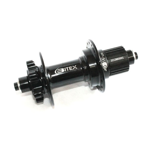 [BX-23BX211RQN32-MS] MAZA TRASERA MTB BITEX ´23 BX211 6B BOOST QRx141MM NEGRA 32H "J" MS