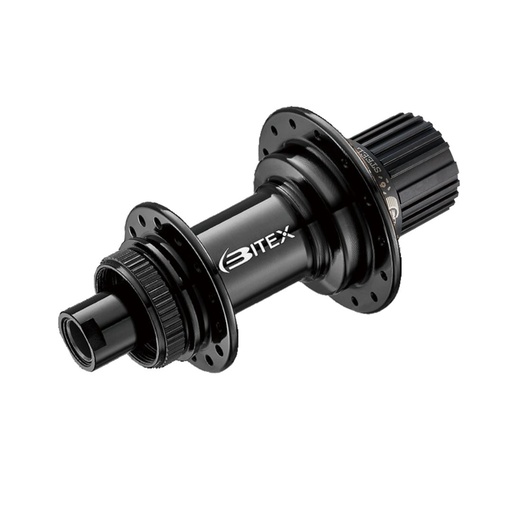 [BX-23BX108RN1228-SMS] MAZA TRASERA GRAVEL BITEX ´23 BX108R DISC CL 12x142MM NEGRA 28H "J" SMS