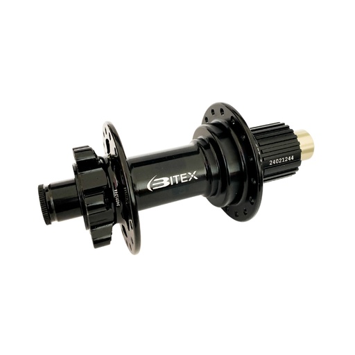 [BX-23BX211RN32-MS/END] MAZA TRASERA MTB ENDURO BITEX ´23 BX211 6B BOOST 12x148MM NEGRA 32H "J" MS (CrMo)