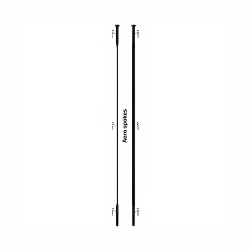 RAYO SAPIM CX-RAY "Straight Pull" NEGRO