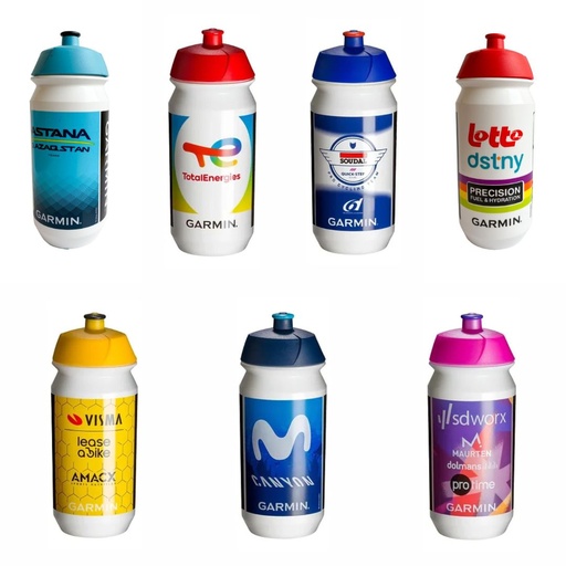 [TX-COL24-02] COLECCIÓN DE 14 BIDONES TACX EQUIPOS PRO TOUR 500CC