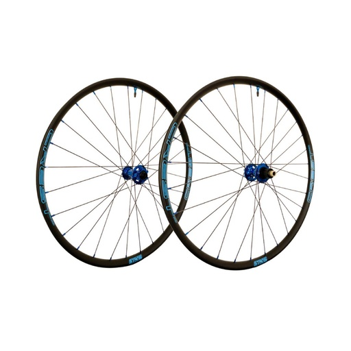JUEGO DE RINES STAN'S CREST MK4 29" 28H BITEX BOOST EDICION ESPECIAL AZUL