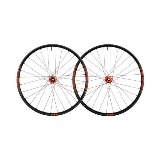 JUEGO DE RINES STAN'S CREST MK4 29" 28H BITEX BOOST EDICION ESPECIAL NARANJA